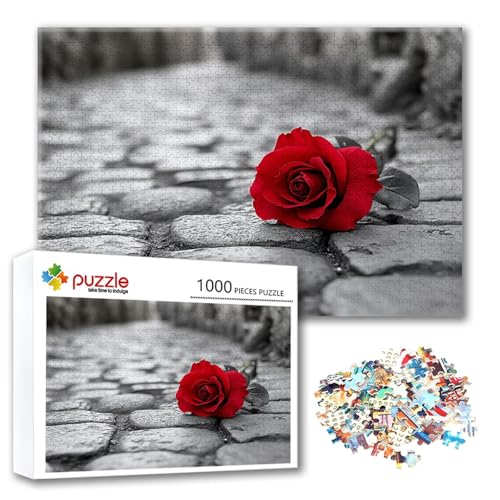 Puzzle 3000 Teile Blume, Puzzle Erwachsene 3000 Teile Rose, Klassische Holzpuzzles 122 x 80 cm, Lernspiel Herausforderung Spielzeug, Zimmer Wanddeko, Einzigartiges Geschenk für Frauen/Männer C-9 Puzzle 3000 Teile Blume, Puzzle Erwachsene 3000 Teile Rose, Klassische Holzpuzzles 122 x 80 cm, Lernspiel Herausforderung Spielzeug, Zimmer Wanddeko, Einzigartiges Geschenk für Frauen/Männer C-9 von FeiPride