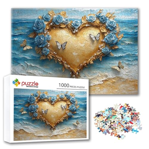 Puzzle 3000 Teile Blume, Puzzle Erwachsene 3000 Teile Schmetterling, Klassische Holzpuzzles 122 x 80 cm, Lernspiel Herausforderung Spielzeug, Moderne Zimmer Wanddeko, Geschenk für Frauen/Männer M-1 Puzzle 3000 Teile Blume, Puzzle Erwachsene 3000 Teile Schmetterling, Klassische Holzpuzzles 122 x 80 cm, Lernspiel Herausforderung Spielzeug, Moderne Zimmer Wanddeko, Geschenk für Frauen/Männer M-1 von FeiPride