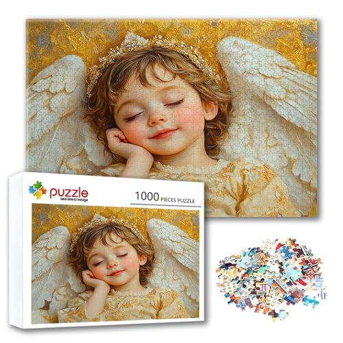 Puzzle 3000 Teile Engel, Puzzle Erwachsene 3000 Teile Mädchen, Klassische Holzpuzzles 122 x 80 cm, Lernspiel Herausforderung Spielzeug, Zimmer Wanddeko, Einzigartiges Geschenk für Frauen/Männer I-6 Puzzle 3000 Teile Engel, Puzzle Erwachsene 3000 Teile Mädchen, Klassische Holzpuzzles 122 x 80 cm, Lernspiel Herausforderung Spielzeug, Zimmer Wanddeko, Einzigartiges Geschenk für Frauen/Männer I-6 von FeiPride