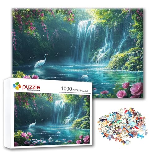 Puzzle 3000 Teile Fallen, Puzzle Erwachsene 3000 Teile Landschaft, Klassische Holzpuzzles 122 x 80 cm, Lernspiel Herausforderung Spielzeug, Moderne Zimmer Wanddeko, Geschenk für Frauen/Männer W-1 Puzzle 3000 Teile Fallen, Puzzle Erwachsene 3000 Teile Landschaft, Klassische Holzpuzzles 122 x 80 cm, Lernspiel Herausforderung Spielzeug, Moderne Zimmer Wanddeko, Geschenk für Frauen/Männer W-1 von FeiPride