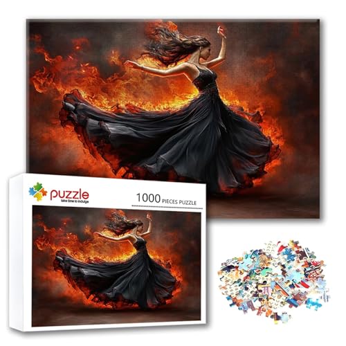 Puzzle 3000 Teile Frau, Puzzle Erwachsene 3000 Teile Tänzer, Klassische Holzpuzzles 122 x 80 cm, Lernspiel Herausforderung Spielzeug, Zimmer Wanddeko, Einzigartiges Geschenk für Frauen/Männer V-9 Puzzle 3000 Teile Frau, Puzzle Erwachsene 3000 Teile Tänzer, Klassische Holzpuzzles 122 x 80 cm, Lernspiel Herausforderung Spielzeug, Zimmer Wanddeko, Einzigartiges Geschenk für Frauen/Männer V-9 von FeiPride