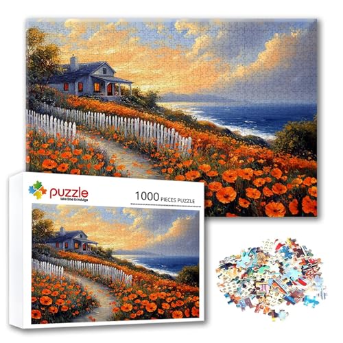 Puzzle 3000 Teile Landschaft, Puzzle Erwachsene 3000 Teile Blume, Klassische Holzpuzzles 122 x 80 cm, Lernspiel Herausforderung Spielzeug, Moderne Zimmer Wanddeko, Geschenk für Frauen/Männer A-0 Puzzle 3000 Teile Landschaft, Puzzle Erwachsene 3000 Teile Blume, Klassische Holzpuzzles 122 x 80 cm, Lernspiel Herausforderung Spielzeug, Moderne Zimmer Wanddeko, Geschenk für Frauen/Männer A-0 von FeiPride