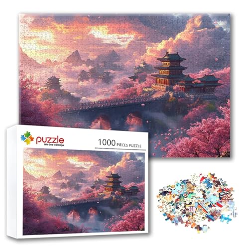 Puzzle 3000 Teile Landschaft, Puzzle Erwachsene 3000 Teile Japan, Klassische Holzpuzzles 122 x 80 cm, Lernspiel Herausforderung Spielzeug, Moderne Zimmer Wanddeko, Geschenk für Frauen/Männer X-8 Puzzle 3000 Teile Landschaft, Puzzle Erwachsene 3000 Teile Japan, Klassische Holzpuzzles 122 x 80 cm, Lernspiel Herausforderung Spielzeug, Moderne Zimmer Wanddeko, Geschenk für Frauen/Männer X-8 von FeiPride