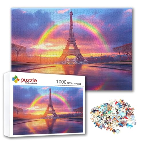 Puzzle 3000 Teile Paris, Puzzle Erwachsene 3000 Teile Turm, Klassische Holzpuzzles 122 x 80 cm, Lernspiel Herausforderung Spielzeug, Zimmer Wanddeko, Einzigartiges Geschenk für Frauen/Männer R-0 Puzzle 3000 Teile Paris, Puzzle Erwachsene 3000 Teile Turm, Klassische Holzpuzzles 122 x 80 cm, Lernspiel Herausforderung Spielzeug, Zimmer Wanddeko, Einzigartiges Geschenk für Frauen/Männer R-0 von FeiPride