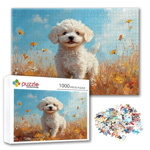 Puzzle 3000 Teile Tier, Puzzle Erwachsene 3000 Teile Hund, Klassische Holzpuzzles 122 x 80 cm, Lernspiel Herausforderung Spielzeug, Zimmer Wanddeko, Einzigartiges Geschenk für Frauen/Männer B-5 Puzzle 3000 Teile Tier, Puzzle Erwachsene 3000 Teile Hund, Klassische Holzpuzzles 122 x 80 cm, Lernspiel Herausforderung Spielzeug, Zimmer Wanddeko, Einzigartiges Geschenk für Frauen/Männer B-5 von FeiPride