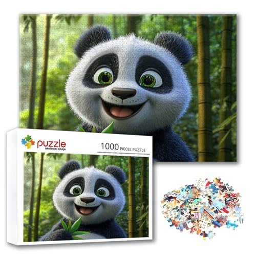 Puzzle 3000 Teile Tier, Puzzle Erwachsene 3000 Teile Panda, Klassische Holzpuzzles 122 x 80 cm, Lernspiel Herausforderung Spielzeug, Zimmer Wanddeko, Einzigartiges Geschenk für Frauen/Männer D-2 Puzzle 3000 Teile Tier, Puzzle Erwachsene 3000 Teile Panda, Klassische Holzpuzzles 122 x 80 cm, Lernspiel Herausforderung Spielzeug, Zimmer Wanddeko, Einzigartiges Geschenk für Frauen/Männer D-2 von FeiPride