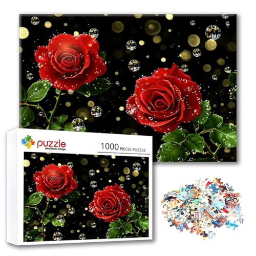 Puzzle 4000 Teile Blume, Puzzle Erwachsene 4000 Teile Rose, Klassische Holzpuzzles 140 x 87 cm, Lernspiel Herausforderung Spielzeug, Zimmer Wanddeko, Einzigartiges Geschenk für Frauen/Männer W-8 Puzzle 4000 Teile Blume, Puzzle Erwachsene 4000 Teile Rose, Klassische Holzpuzzles 140 x 87 cm, Lernspiel Herausforderung Spielzeug, Zimmer Wanddeko, Einzigartiges Geschenk für Frauen/Männer W-8 von FeiPride