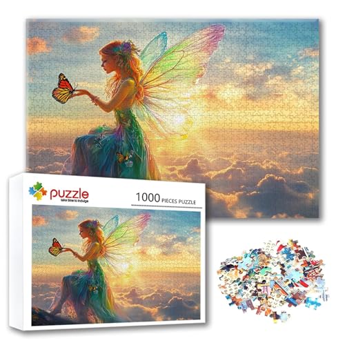 Puzzle 4000 Teile Fee, Puzzle Erwachsene 4000 Teile Landschaft, Klassische Holzpuzzles 140 x 87 cm, Lernspiel Herausforderung Spielzeug, Zimmer Wanddeko, Einzigartiges Geschenk für Frauen/Männer L-0 Puzzle 4000 Teile Fee, Puzzle Erwachsene 4000 Teile Landschaft, Klassische Holzpuzzles 140 x 87 cm, Lernspiel Herausforderung Spielzeug, Zimmer Wanddeko, Einzigartiges Geschenk für Frauen/Männer L-0 von FeiPride
