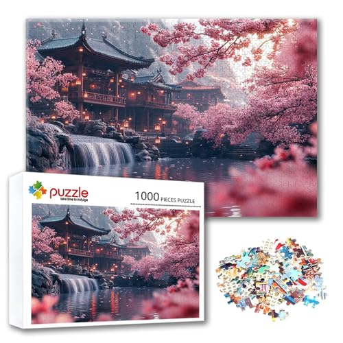 Puzzle 4000 Teile Japan, Puzzle Erwachsene 4000 Teile Landschaft, Klassische Holzpuzzles 140 x 87 cm, Lernspiel Herausforderung Spielzeug, Moderne Zimmer Wanddeko, Geschenk für Frauen/Männer M-8 Puzzle 4000 Teile Japan, Puzzle Erwachsene 4000 Teile Landschaft, Klassische Holzpuzzles 140 x 87 cm, Lernspiel Herausforderung Spielzeug, Moderne Zimmer Wanddeko, Geschenk für Frauen/Männer M-8 von FeiPride