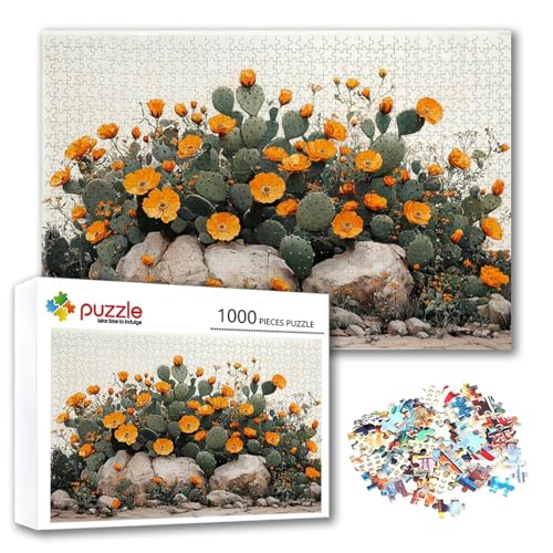 Puzzle 4000 Teile Kaktus, Puzzle Erwachsene 4000 Teile Blume, Klassische Holzpuzzles 140 x 87 cm, Lernspiel Herausforderung Spielzeug, Zimmer Wanddeko, Einzigartiges Geschenk für Frauen/Männer S-3 Puzzle 4000 Teile Kaktus, Puzzle Erwachsene 4000 Teile Blume, Klassische Holzpuzzles 140 x 87 cm, Lernspiel Herausforderung Spielzeug, Zimmer Wanddeko, Einzigartiges Geschenk für Frauen/Männer S-3 von FeiPride