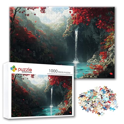 Puzzle 4000 Teile Landschaft, Puzzle Erwachsene 4000 Teile Fallen, Klassische Holzpuzzles 140 x 87 cm, Lernspiel Herausforderung Spielzeug, Moderne Zimmer Wanddeko, Geschenk für Frauen/Männer P-2 Puzzle 4000 Teile Landschaft, Puzzle Erwachsene 4000 Teile Fallen, Klassische Holzpuzzles 140 x 87 cm, Lernspiel Herausforderung Spielzeug, Moderne Zimmer Wanddeko, Geschenk für Frauen/Männer P-2 von FeiPride