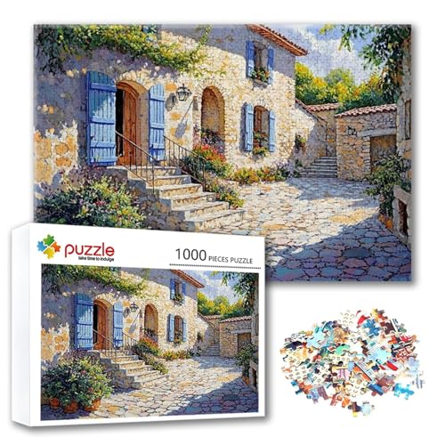 Puzzle 4000 Teile Landschaft, Puzzle Erwachsene 4000 Teile Straße, Klassische Holzpuzzles 140 x 87 cm, Lernspiel Herausforderung Spielzeug, Moderne Zimmer Wanddeko, Geschenk für Frauen/Männer G-5 Puzzle 4000 Teile Landschaft, Puzzle Erwachsene 4000 Teile Straße, Klassische Holzpuzzles 140 x 87 cm, Lernspiel Herausforderung Spielzeug, Moderne Zimmer Wanddeko, Geschenk für Frauen/Männer G-5 von FeiPride