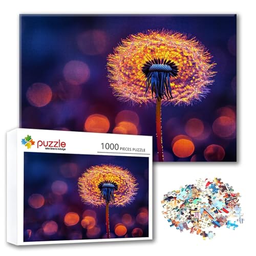 Puzzle 4000 Teile Löwenzahn, Puzzle Erwachsene 4000 Teile Landschaft, Klassische Holzpuzzles 140 x 87 cm, Lernspiel Herausforderung Spielzeug, Moderne Zimmer Wanddeko, Geschenk für Frauen/Männer A-4 Puzzle 4000 Teile Löwenzahn, Puzzle Erwachsene 4000 Teile Landschaft, Klassische Holzpuzzles 140 x 87 cm, Lernspiel Herausforderung Spielzeug, Moderne Zimmer Wanddeko, Geschenk für Frauen/Männer A-4 von FeiPride