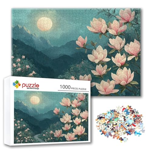 Puzzle 4000 Teile Mond, Puzzle Erwachsene 4000 Teile Blume, Klassische Holzpuzzles 140 x 87 cm, Lernspiel Herausforderung Spielzeug, Zimmer Wanddeko, Einzigartiges Geschenk für Frauen/Männer Y-3 Puzzle 4000 Teile Mond, Puzzle Erwachsene 4000 Teile Blume, Klassische Holzpuzzles 140 x 87 cm, Lernspiel Herausforderung Spielzeug, Zimmer Wanddeko, Einzigartiges Geschenk für Frauen/Männer Y-3 von FeiPride
