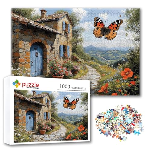 Puzzle 4000 Teile Schmetterling, Puzzle Erwachsene 4000 Teile Landschaft, Klassische Holzpuzzles 140 x 87 cm, Lernspiel Herausforderung Spielzeug, Moderne Zimmer Wanddeko, Geschenk für Frauen Y-3 Puzzle 4000 Teile Schmetterling, Puzzle Erwachsene 4000 Teile Landschaft, Klassische Holzpuzzles 140 x 87 cm, Lernspiel Herausforderung Spielzeug, Moderne Zimmer Wanddeko, Geschenk für Frauen Y-3 von FeiPride