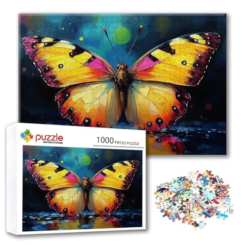Puzzle 4000 Teile Schmetterling, Puzzle Erwachsene 4000 Teile Tier, Klassische Holzpuzzles 140 x 87 cm, Lernspiel Herausforderung Spielzeug, Moderne Zimmer Wanddeko, Geschenk für Frauen/Männer U-9 Puzzle 4000 Teile Schmetterling, Puzzle Erwachsene 4000 Teile Tier, Klassische Holzpuzzles 140 x 87 cm, Lernspiel Herausforderung Spielzeug, Moderne Zimmer Wanddeko, Geschenk für Frauen/Männer U-9 von FeiPride