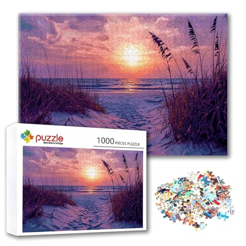 Puzzle 4000 Teile Strand, Puzzle Erwachsene 4000 Teile Landschaft, Klassische Holzpuzzles 140 x 87 cm, Lernspiel Herausforderung Spielzeug, Moderne Zimmer Wanddeko, Geschenk für Frauen/Männer A-0 Puzzle 4000 Teile Strand, Puzzle Erwachsene 4000 Teile Landschaft, Klassische Holzpuzzles 140 x 87 cm, Lernspiel Herausforderung Spielzeug, Moderne Zimmer Wanddeko, Geschenk für Frauen/Männer A-0 von FeiPride