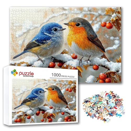 Puzzle 4000 Teile Tier, Puzzle Erwachsene 4000 Teile Bird, Klassische Holzpuzzles 140 x 87 cm, Lernspiel Herausforderung Spielzeug, Zimmer Wanddeko, Einzigartiges Geschenk für Frauen/Männer F-8 von FeiPride