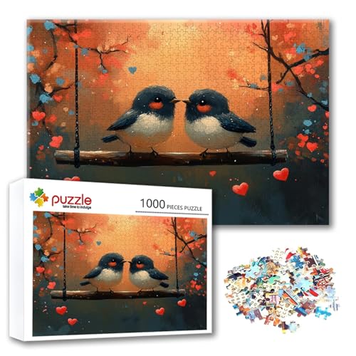 Puzzle 500 Teile Bird, Puzzle Erwachsene 500 Teile Tier, Klassische Holzpuzzles 52 x 38 cm, Lernspiel Herausforderung Spielzeug, Moderne Zimmer Wanddeko, Einzigartiges Geschenk für Frauen/Männer L-8 Puzzle 500 Teile Bird, Puzzle Erwachsene 500 Teile Tier, Klassische Holzpuzzles 52 x 38 cm, Lernspiel Herausforderung Spielzeug, Moderne Zimmer Wanddeko, Einzigartiges Geschenk für Frauen/Männer L-8 von FeiPride