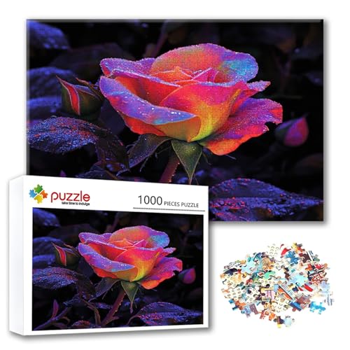Puzzle 500 Teile Blume, Puzzle Erwachsene 500 Teile Landschaft, Klassische Holzpuzzles 52 x 38 cm, Lernspiel Herausforderung Spielzeug, Zimmer Wanddeko, Einzigartiges Geschenk für Frauen/Männer C-1 Puzzle 500 Teile Blume, Puzzle Erwachsene 500 Teile Landschaft, Klassische Holzpuzzles 52 x 38 cm, Lernspiel Herausforderung Spielzeug, Zimmer Wanddeko, Einzigartiges Geschenk für Frauen/Männer C-1 von FeiPride