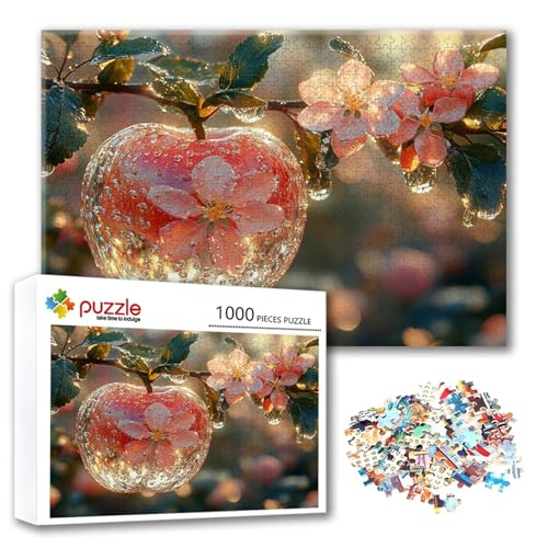 Puzzle 500 Teile Blume, Puzzle Erwachsene 500 Teile Landschaft, Klassische Holzpuzzles 52 x 38 cm, Lernspiel Herausforderung Spielzeug, Zimmer Wanddeko, Einzigartiges Geschenk für Frauen/Männer M-9 Puzzle 500 Teile Blume, Puzzle Erwachsene 500 Teile Landschaft, Klassische Holzpuzzles 52 x 38 cm, Lernspiel Herausforderung Spielzeug, Zimmer Wanddeko, Einzigartiges Geschenk für Frauen/Männer M-9 von FeiPride