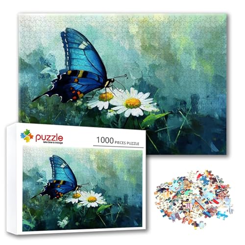 Puzzle 500 Teile Blume, Puzzle Erwachsene 500 Teile Schmetterling, Klassische Holzpuzzles 52 x 38 cm, Lernspiel Herausforderung Spielzeug, Moderne Zimmer Wanddeko, Geschenk für Frauen/Männer B-8 Puzzle 500 Teile Blume, Puzzle Erwachsene 500 Teile Schmetterling, Klassische Holzpuzzles 52 x 38 cm, Lernspiel Herausforderung Spielzeug, Moderne Zimmer Wanddeko, Geschenk für Frauen/Männer B-8 von FeiPride