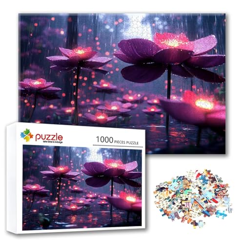 Puzzle 500 Teile Blume, Puzzle Erwachsene 500 Teile Wald, Klassische Holzpuzzles 52 x 38 cm, Lernspiel Herausforderung Spielzeug, Moderne Zimmer Wanddeko, Einzigartiges Geschenk für Frauen/Männer K-9 Puzzle 500 Teile Blume, Puzzle Erwachsene 500 Teile Wald, Klassische Holzpuzzles 52 x 38 cm, Lernspiel Herausforderung Spielzeug, Moderne Zimmer Wanddeko, Einzigartiges Geschenk für Frauen/Männer K-9 von FeiPride