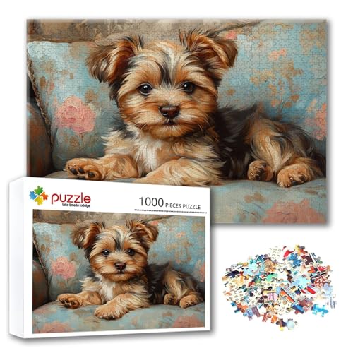 Puzzle 500 Teile Hund, Puzzle Erwachsene 500 Teile Tier, Klassische Holzpuzzles 52 x 38 cm, Lernspiel Herausforderung Spielzeug, Moderne Zimmer Wanddeko, Einzigartiges Geschenk für Frauen/Männer D-9 Puzzle 500 Teile Hund, Puzzle Erwachsene 500 Teile Tier, Klassische Holzpuzzles 52 x 38 cm, Lernspiel Herausforderung Spielzeug, Moderne Zimmer Wanddeko, Einzigartiges Geschenk für Frauen/Männer D-9 von FeiPride