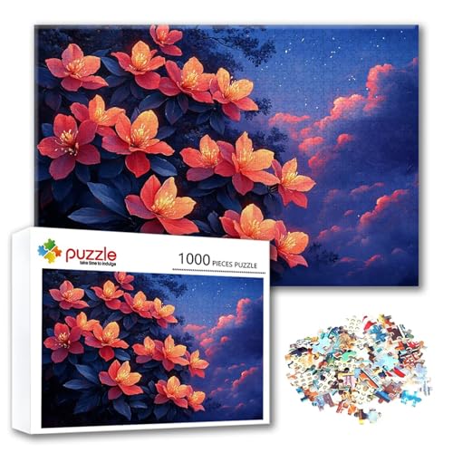 Puzzle 500 Teile Landschaft, Puzzle Erwachsene 500 Teile Blume, Klassische Holzpuzzles 52 x 38 cm, Lernspiel Herausforderung Spielzeug, Zimmer Wanddeko, Einzigartiges Geschenk für Frauen/Männer W-7 Puzzle 500 Teile Landschaft, Puzzle Erwachsene 500 Teile Blume, Klassische Holzpuzzles 52 x 38 cm, Lernspiel Herausforderung Spielzeug, Zimmer Wanddeko, Einzigartiges Geschenk für Frauen/Männer W-7 von FeiPride