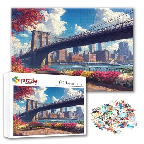 Puzzle 500 Teile Landschaft, Puzzle Erwachsene 500 Teile Brücke, Klassische Holzpuzzles 52 x 38 cm, Lernspiel Herausforderung Spielzeug, Zimmer Wanddeko, Einzigartiges Geschenk für Frauen/Männer N-2 Puzzle 500 Teile Landschaft, Puzzle Erwachsene 500 Teile Brücke, Klassische Holzpuzzles 52 x 38 cm, Lernspiel Herausforderung Spielzeug, Zimmer Wanddeko, Einzigartiges Geschenk für Frauen/Männer N-2 von FeiPride