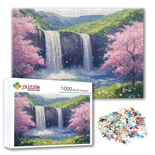 Puzzle 500 Teile Landschaft, Puzzle Erwachsene 500 Teile Fallen, Klassische Holzpuzzles 52 x 38 cm, Lernspiel Herausforderung Spielzeug, Zimmer Wanddeko, Einzigartiges Geschenk für Frauen/Männer V-8 Puzzle 500 Teile Landschaft, Puzzle Erwachsene 500 Teile Fallen, Klassische Holzpuzzles 52 x 38 cm, Lernspiel Herausforderung Spielzeug, Zimmer Wanddeko, Einzigartiges Geschenk für Frauen/Männer V-8 von FeiPride