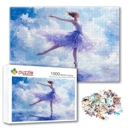 Puzzle 500 Teile Landschaft, Puzzle Erwachsene 500 Teile Tänzer, Klassische Holzpuzzles 52 x 38 cm, Lernspiel Herausforderung Spielzeug, Zimmer Wanddeko, Einzigartiges Geschenk für Frauen/Männer B-1 Puzzle 500 Teile Landschaft, Puzzle Erwachsene 500 Teile Tänzer, Klassische Holzpuzzles 52 x 38 cm, Lernspiel Herausforderung Spielzeug, Zimmer Wanddeko, Einzigartiges Geschenk für Frauen/Männer B-1 von FeiPride