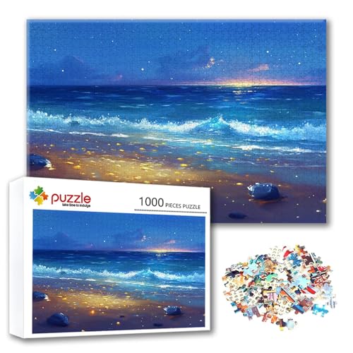 Puzzle 500 Teile Meer, Puzzle Erwachsene 500 Teile Landschaft, Klassische Holzpuzzles 52 x 38 cm, Lernspiel Herausforderung Spielzeug, Zimmer Wanddeko, Einzigartiges Geschenk für Frauen/Männer O-3 Puzzle 500 Teile Meer, Puzzle Erwachsene 500 Teile Landschaft, Klassische Holzpuzzles 52 x 38 cm, Lernspiel Herausforderung Spielzeug, Zimmer Wanddeko, Einzigartiges Geschenk für Frauen/Männer O-3 von FeiPride
