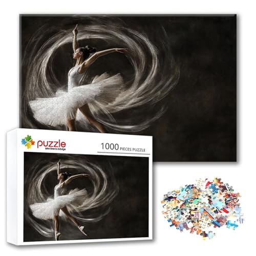 Puzzle 500 Teile Tänzer, Puzzle Erwachsene 500 Teile Frau, Klassische Holzpuzzles 52 x 38 cm, Lernspiel Herausforderung Spielzeug, Moderne Zimmer Wanddeko, Einzigartiges Geschenk für Frauen/Männer R-1 Puzzle 500 Teile Tänzer, Puzzle Erwachsene 500 Teile Frau, Klassische Holzpuzzles 52 x 38 cm, Lernspiel Herausforderung Spielzeug, Moderne Zimmer Wanddeko, Einzigartiges Geschenk für Frauen/Männer R-1 von FeiPride