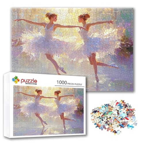 Puzzle 500 Teile Tänzer, Puzzle Erwachsene 500 Teile Frau, Klassische Holzpuzzles 52 x 38 cm, Lernspiel Herausforderung Spielzeug, Moderne Zimmer Wanddeko, Einzigartiges Geschenk für Frauen/Männer Z-1 Puzzle 500 Teile Tänzer, Puzzle Erwachsene 500 Teile Frau, Klassische Holzpuzzles 52 x 38 cm, Lernspiel Herausforderung Spielzeug, Moderne Zimmer Wanddeko, Einzigartiges Geschenk für Frauen/Männer Z-1 von FeiPride
