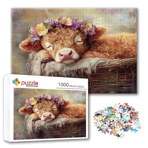 Puzzle 500 Teile Tier, Puzzle Erwachsene 500 Teile Blume, Klassische Holzpuzzles 52 x 38 cm, Lernspiel Herausforderung Spielzeug, Moderne Zimmer Wanddeko, Einzigartiges Geschenk für Frauen/Männer E-5 Puzzle 500 Teile Tier, Puzzle Erwachsene 500 Teile Blume, Klassische Holzpuzzles 52 x 38 cm, Lernspiel Herausforderung Spielzeug, Moderne Zimmer Wanddeko, Einzigartiges Geschenk für Frauen/Männer E-5 von FeiPride