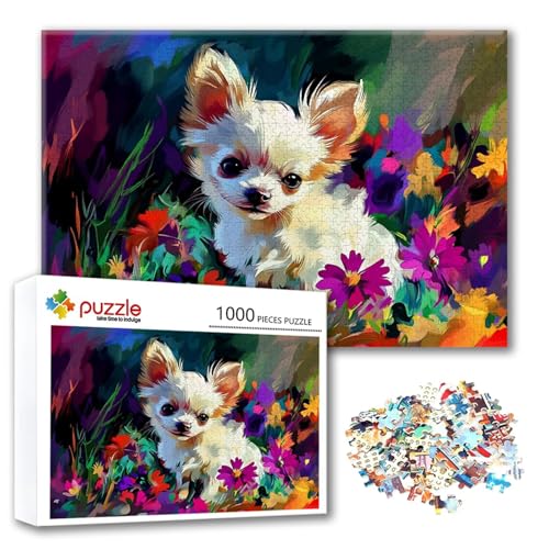 Puzzle 500 Teile Tier, Puzzle Erwachsene 500 Teile Hund, Klassische Holzpuzzles 52 x 38 cm, Lernspiel Herausforderung Spielzeug, Moderne Zimmer Wanddeko, Einzigartiges Geschenk für Frauen/Männer Z-1 Puzzle 500 Teile Tier, Puzzle Erwachsene 500 Teile Hund, Klassische Holzpuzzles 52 x 38 cm, Lernspiel Herausforderung Spielzeug, Moderne Zimmer Wanddeko, Einzigartiges Geschenk für Frauen/Männer Z-1 von FeiPride
