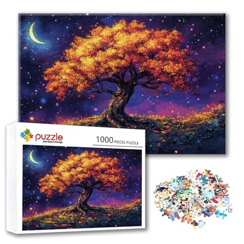 Puzzle Baum Puzzle 4000 Teile Landschaft, Herausforderung Impossible Jigsaw, Erwachsene Wooden Jigsaw Spielzeug, Puzzlespiele für Die Ganze Familie Stressabbau, Geschenk für Frauen 140 x 87 cm R-8 Puzzle Baum Puzzle 4000 Teile Landschaft, Herausforderung Impossible Jigsaw, Erwachsene Wooden Jigsaw Spielzeug, Puzzlespiele für Die Ganze Familie Stressabbau, Geschenk für Frauen 140 x 87 cm R-8 von FeiPride