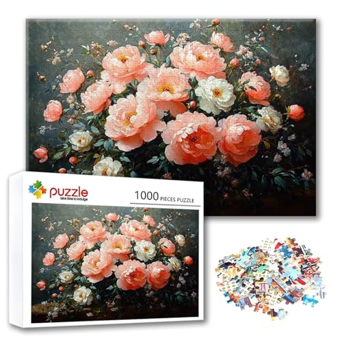 Puzzle Blume Puzzle 4000 Teile Rosa, Herausforderung Impossible Jigsaw, Erwachsene Wooden Jigsaw Spielzeug, Puzzlespiele für Die Ganze Familie Stressabbau, Geschenk für Frauen Männer 140 x 87 cm Z-5 Puzzle Blume Puzzle 4000 Teile Rosa, Herausforderung Impossible Jigsaw, Erwachsene Wooden Jigsaw Spielzeug, Puzzlespiele für Die Ganze Familie Stressabbau, Geschenk für Frauen Männer 140 x 87 cm Z-5 von FeiPride