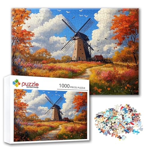 Puzzle Herbst Puzzle 2000 Teile Landschaft, Herausforderung Impossible Jigsaw, Erwachsene Wooden Jigsaw, Puzzlespiele für Die Ganze Familie Stressabbau, Geschenk für Frauen Männer 100 x 70 cm T-0 Puzzle Herbst Puzzle 2000 Teile Landschaft, Herausforderung Impossible Jigsaw, Erwachsene Wooden Jigsaw, Puzzlespiele für Die Ganze Familie Stressabbau, Geschenk für Frauen Männer 100 x 70 cm T-0 von FeiPride