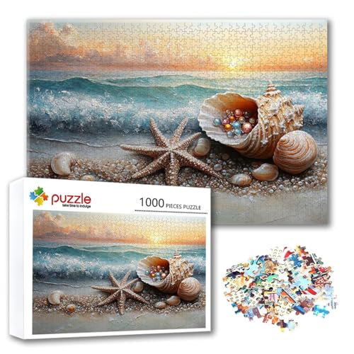 Puzzle Hülse Puzzle 3000 Teile Landschaft, Herausforderung Impossible Jigsaw, Erwachsene Wooden Jigsaw, Puzzlespiele für Die Ganze Familie Stressabbau, Geschenk für Frauen Männer 122 x 80 cm V-4 von FeiPride
