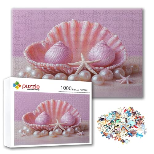 Puzzle Hülse Puzzle 500 Teile Landschaft, Herausforderung Impossible Jigsaw, Erwachsene Wooden Jigsaw Spielzeug, Puzzlespiele für Die Ganze Familie Stressabbau, Geschenk für Frauen 52 x 38 cm E-8 von FeiPride