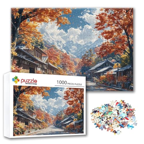 Puzzle Japan Puzzle 4000 Teile Landschaft, Herausforderung Impossible Jigsaw, Erwachsene Wooden Jigsaw, Puzzlespiele für Die Ganze Familie Stressabbau, Geschenk für Frauen Männer 140 x 87 cm U-9 Puzzle Japan Puzzle 4000 Teile Landschaft, Herausforderung Impossible Jigsaw, Erwachsene Wooden Jigsaw, Puzzlespiele für Die Ganze Familie Stressabbau, Geschenk für Frauen Männer 140 x 87 cm U-9 von FeiPride