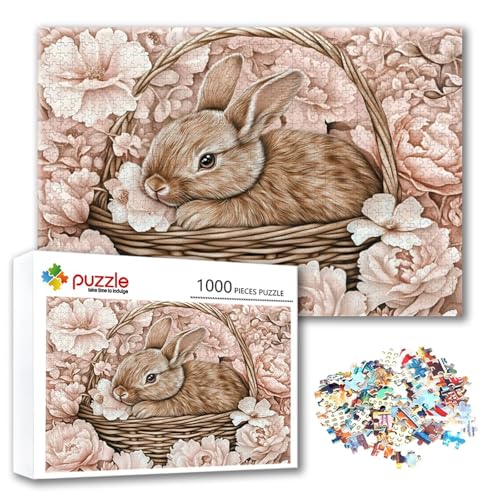 Puzzle Kaninchen Puzzle 4000 Teile Blume, Herausforderung Impossible Jigsaw, Erwachsene Wooden Jigsaw Spielzeug, Puzzlespiele für Die Ganze Familie Stressabbau, Geschenk für Frauen 140 x 87 cm M-8 Puzzle Kaninchen Puzzle 4000 Teile Blume, Herausforderung Impossible Jigsaw, Erwachsene Wooden Jigsaw Spielzeug, Puzzlespiele für Die Ganze Familie Stressabbau, Geschenk für Frauen 140 x 87 cm M-8 von FeiPride