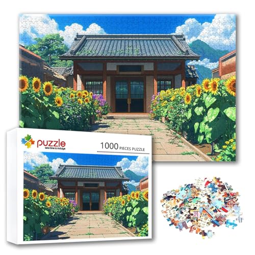 Puzzle Landschaft Puzzle 1500 Teile Sonnenblume, Herausforderung Impossible Jigsaw, Erwachsene Wooden Jigsaw, Puzzlespiele für Die Ganze Familie Stressabbau, Geschenk für Frauen Männer 87 x 57 cm T-1 Puzzle Landschaft Puzzle 1500 Teile Sonnenblume, Herausforderung Impossible Jigsaw, Erwachsene Wooden Jigsaw, Puzzlespiele für Die Ganze Familie Stressabbau, Geschenk für Frauen Männer 87 x 57 cm T-1 von FeiPride