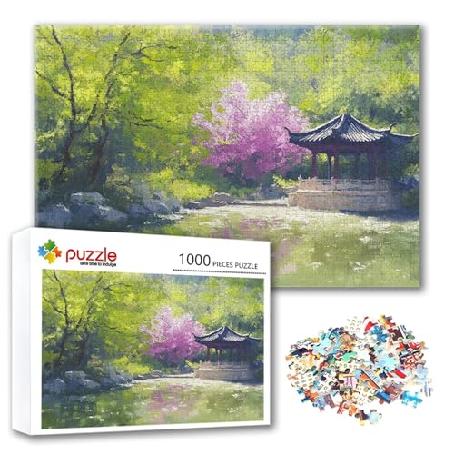 Puzzle Landschaft Puzzle 300 Teile Baum, Herausforderung Impossible Jigsaw, Erwachsene Wooden Jigsaw Spielzeug, Puzzlespiele für Die Ganze Familie Stressabbau, Geschenk für Frauen 40 x 28 cm U-5 Puzzle Landschaft Puzzle 300 Teile Baum, Herausforderung Impossible Jigsaw, Erwachsene Wooden Jigsaw Spielzeug, Puzzlespiele für Die Ganze Familie Stressabbau, Geschenk für Frauen 40 x 28 cm U-5 von FeiPride