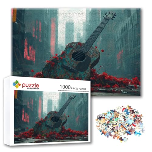 Puzzle Landschaft Puzzle 3000 Teile Gitarre, Herausforderung Impossible Jigsaw, Erwachsene Wooden Jigsaw, Puzzlespiele für Die Ganze Familie Stressabbau, Geschenk für Frauen Männer 122 x 80 cm R-4 Puzzle Landschaft Puzzle 3000 Teile Gitarre, Herausforderung Impossible Jigsaw, Erwachsene Wooden Jigsaw, Puzzlespiele für Die Ganze Familie Stressabbau, Geschenk für Frauen Männer 122 x 80 cm R-4 von FeiPride