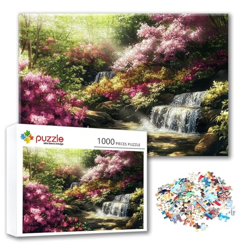 Puzzle Landschaft Puzzle 4000 Teile Blume, Herausforderung Impossible Jigsaw, Erwachsene Wooden Jigsaw, Puzzlespiele für Die Ganze Familie Stressabbau, Geschenk für Frauen Männer 140 x 87 cm Y-4 Puzzle Landschaft Puzzle 4000 Teile Blume, Herausforderung Impossible Jigsaw, Erwachsene Wooden Jigsaw, Puzzlespiele für Die Ganze Familie Stressabbau, Geschenk für Frauen Männer 140 x 87 cm Y-4 von FeiPride