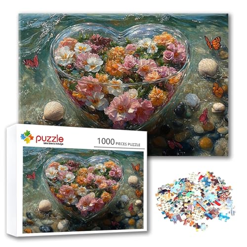 Puzzle Landschaft Puzzle 500 Teile Blume, Herausforderung Impossible Jigsaw, Erwachsene Wooden Jigsaw Spielzeug, Puzzlespiele für Die Ganze Familie Stressabbau, Geschenk für Frauen 52 x 38 cm J-9 Puzzle Landschaft Puzzle 500 Teile Blume, Herausforderung Impossible Jigsaw, Erwachsene Wooden Jigsaw Spielzeug, Puzzlespiele für Die Ganze Familie Stressabbau, Geschenk für Frauen 52 x 38 cm J-9 von FeiPride