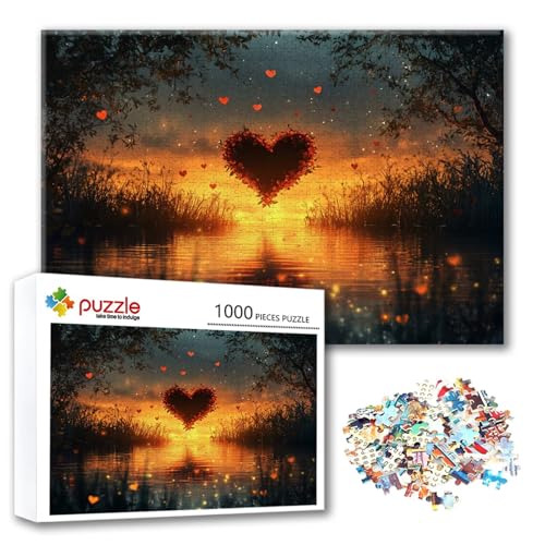 Puzzle Liebe Puzzle 500 Teile Landschaft, Herausforderung Impossible Jigsaw, Erwachsene Wooden Jigsaw Spielzeug, Puzzlespiele für Die Ganze Familie Stressabbau, Geschenk für Frauen 52 x 38 cm F-4 Puzzle Liebe Puzzle 500 Teile Landschaft, Herausforderung Impossible Jigsaw, Erwachsene Wooden Jigsaw Spielzeug, Puzzlespiele für Die Ganze Familie Stressabbau, Geschenk für Frauen 52 x 38 cm F-4 von FeiPride